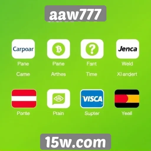 Métodos de pagamento aceitos no aaw777